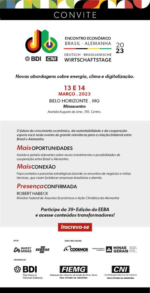 EEBA 2023 Venha conhecer oportunidades de negocios com a Alemanha